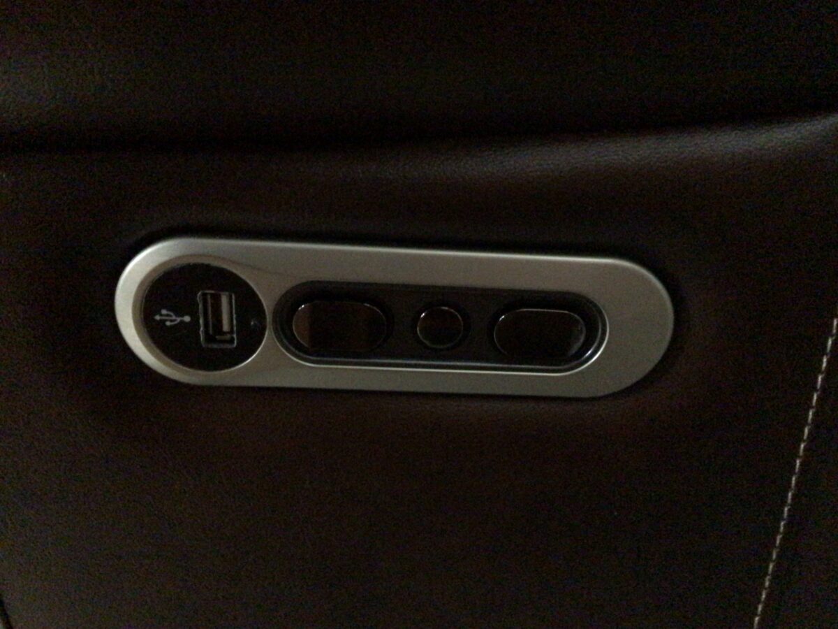 Leather, Power Reclining Loveseat with Adjustable Headrest - Image 2