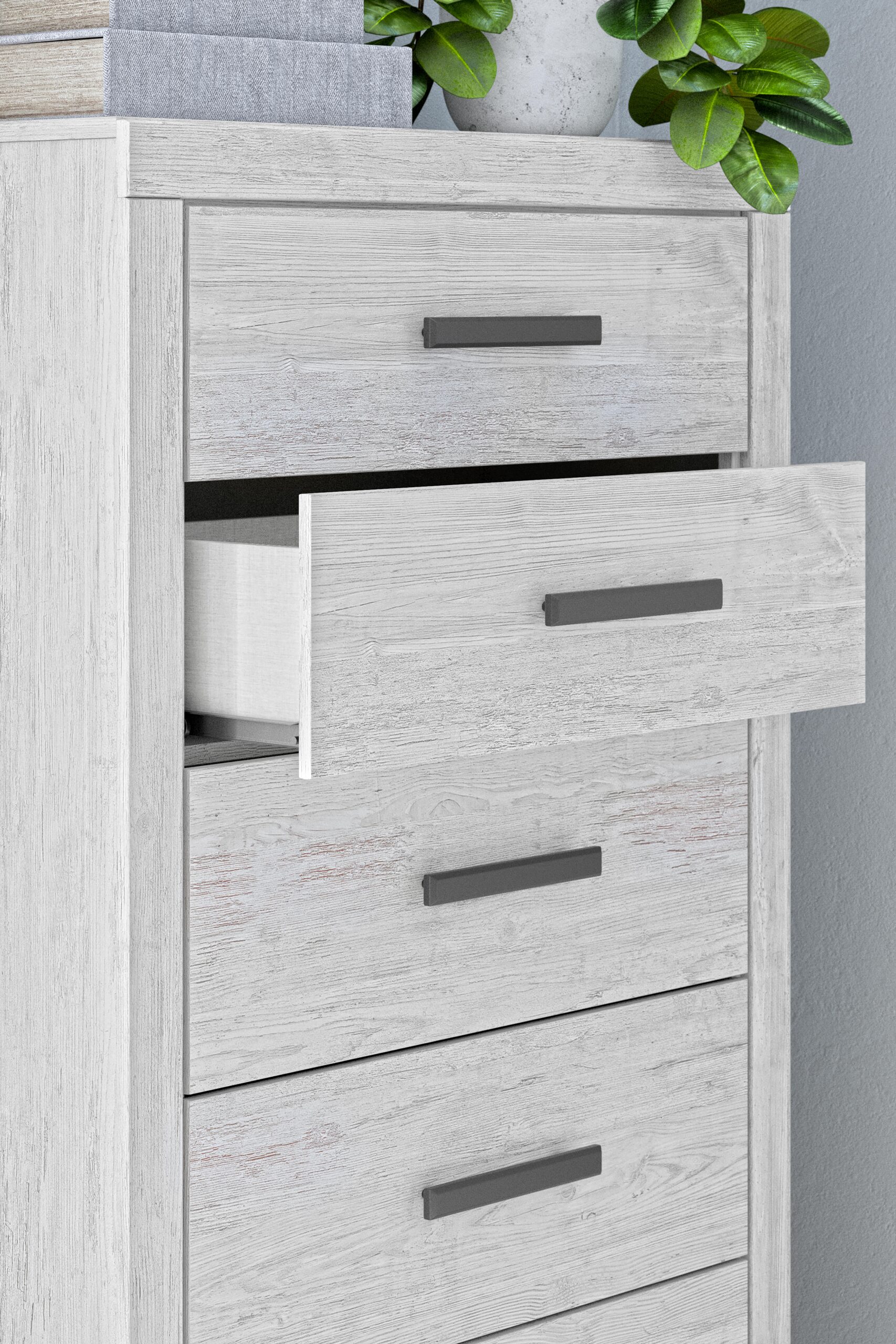 Cayboni King Panel Bed, Dresser, Mirror and Chest - Image 18