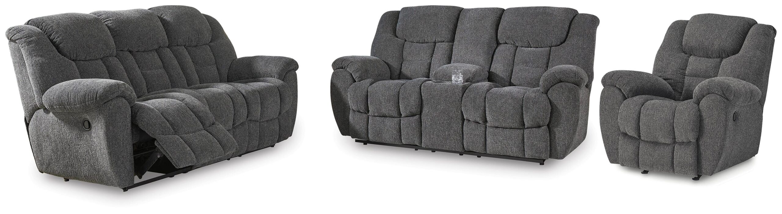 Foreside Reclining Sofa, Loveseat and Recliner
