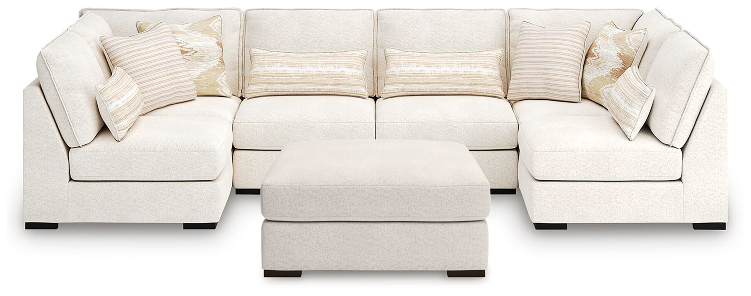 Donelson Creek 4-Piece Sectional and Ottoman