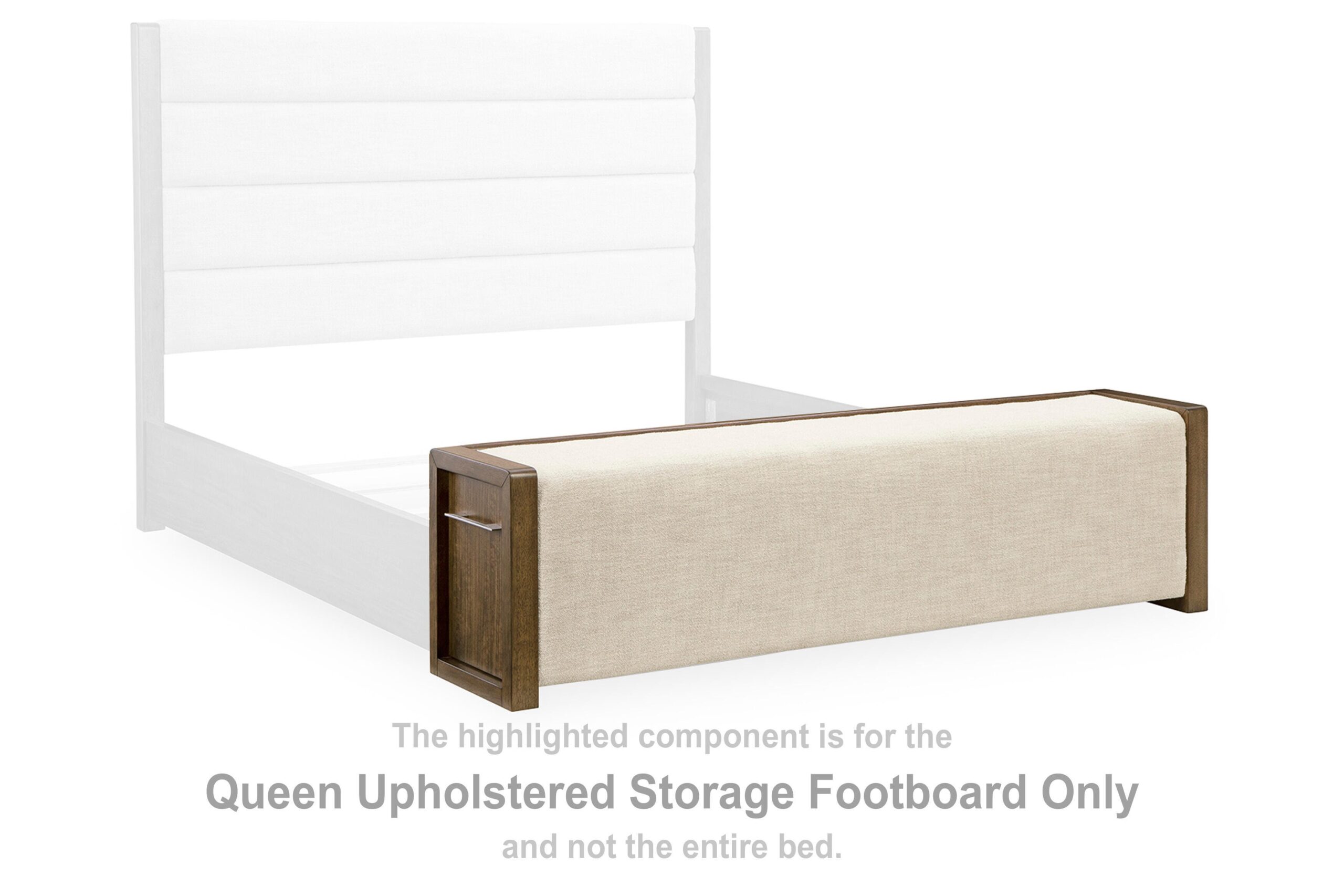Marxmore Queen Upholstered Storage Footboard