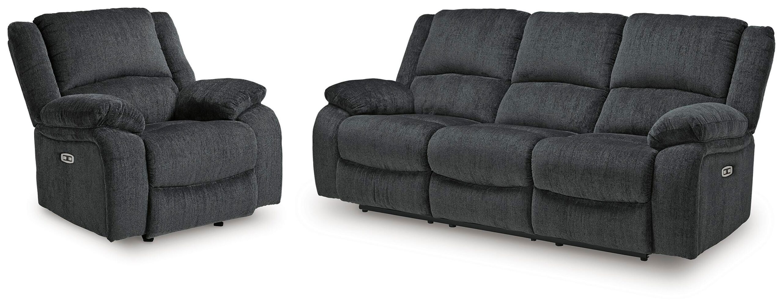 Draycoll Power Reclining Sofa and Power Recliner