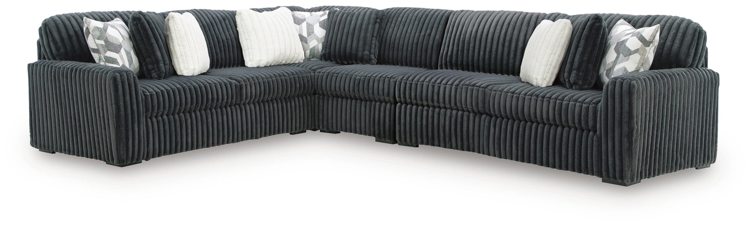 Midnight-Madness 4-Piece Sectional