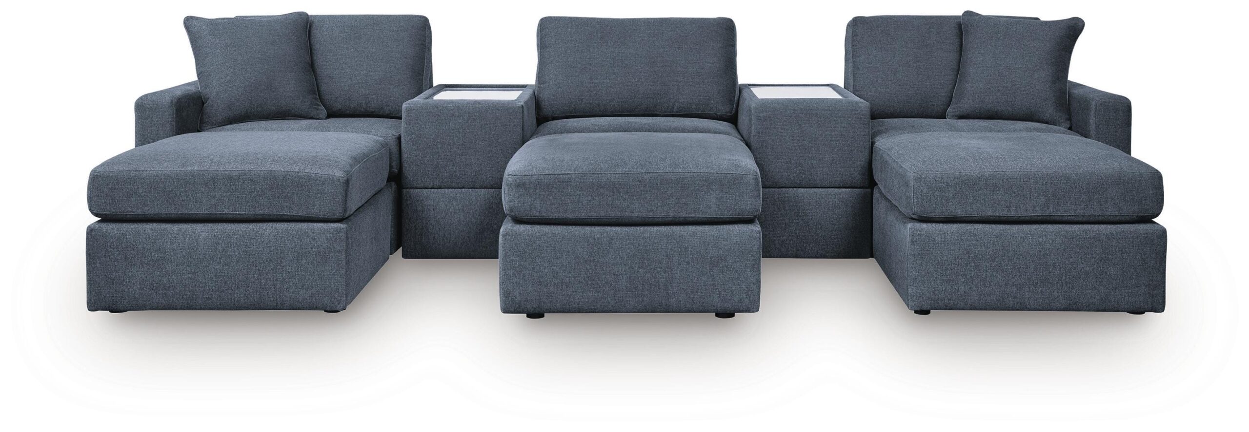 Modmax 5-Piece Sectional and 3 Ottomans