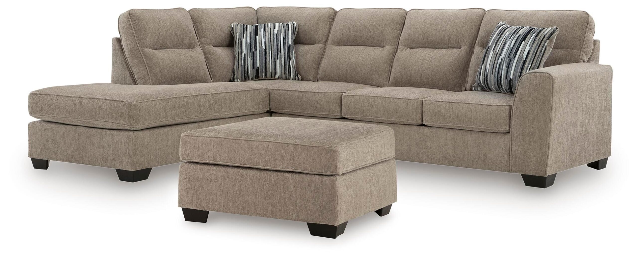 Olten 2-Piece Sectional with Chaise and Ottoman