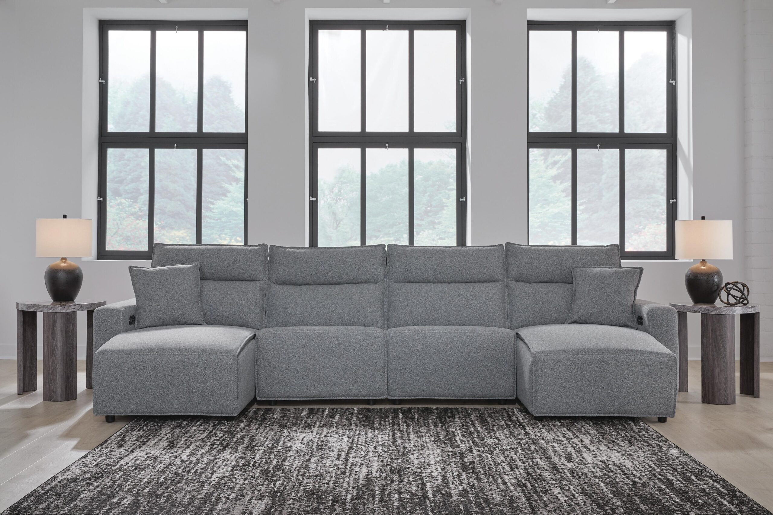 Modmax II 4-Piece Reclining Sectional with Double Chaise – Deets