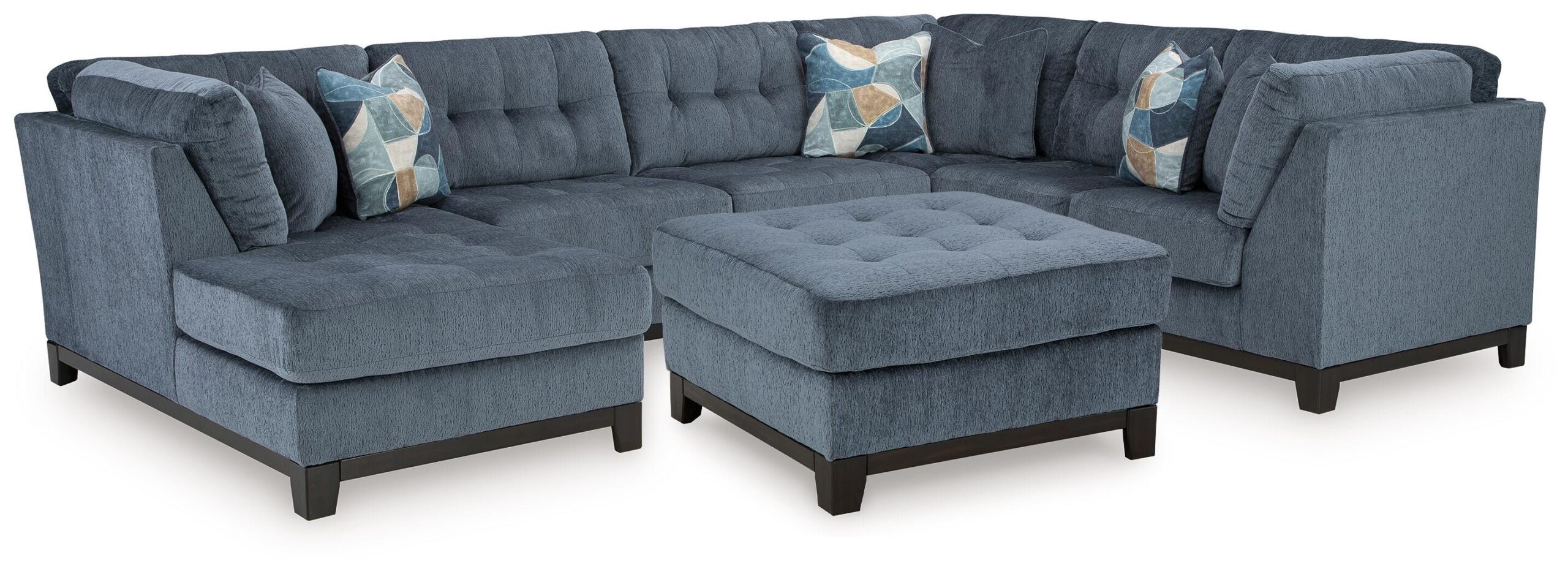 Maxon Place 3-Piece Sectional and Ottoman