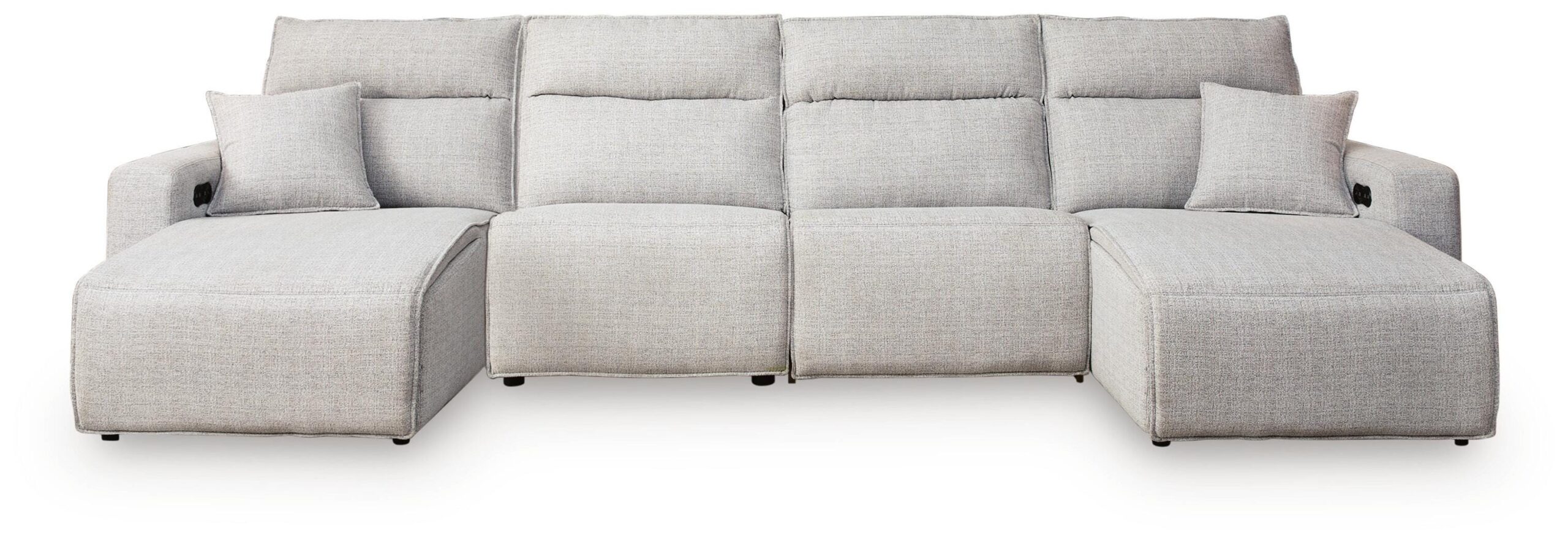 Modmax II 4-Piece Reclining Sectional with Double Chaise