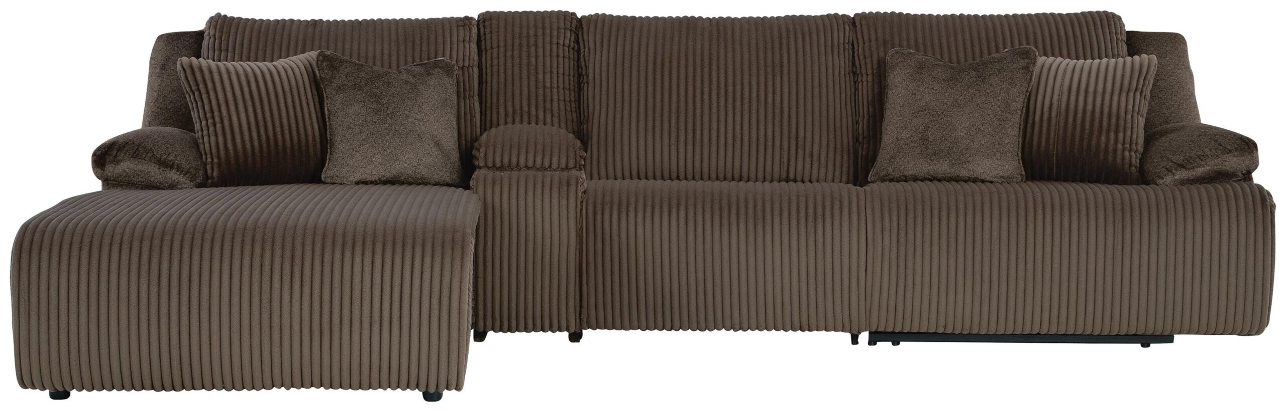 Top Tier 4-Piece Reclining Sectional with Chaise