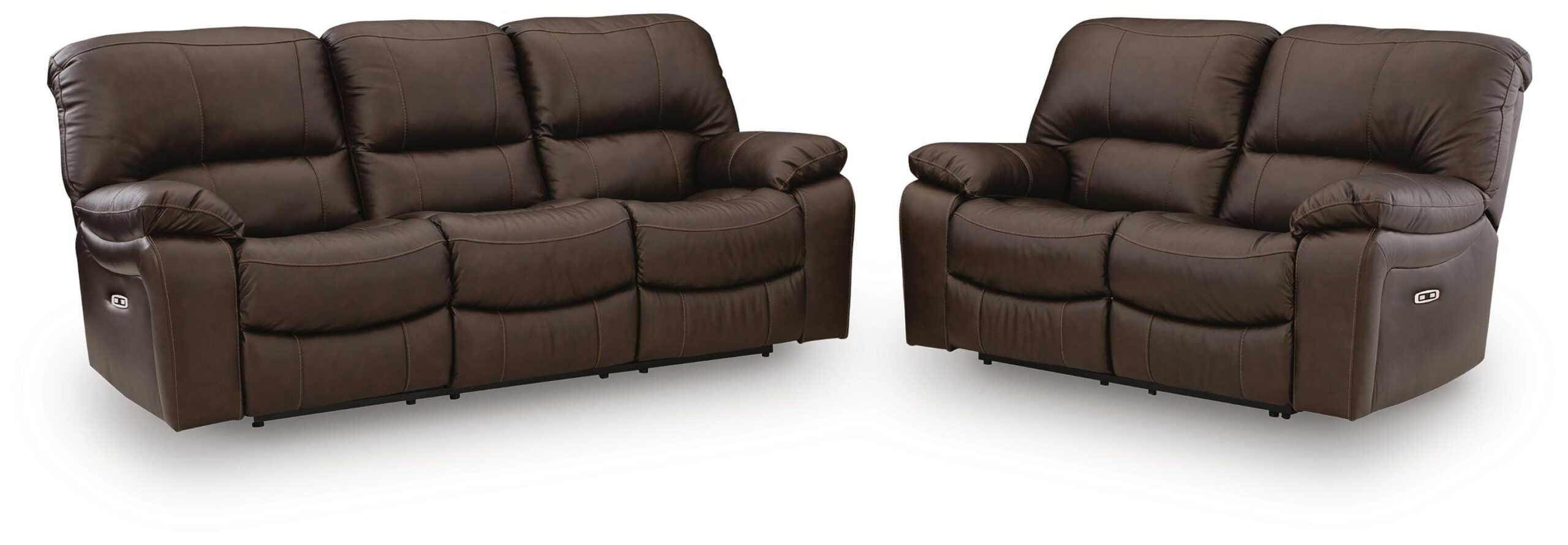 Leesworth Power Reclining Sofa and Loveseat