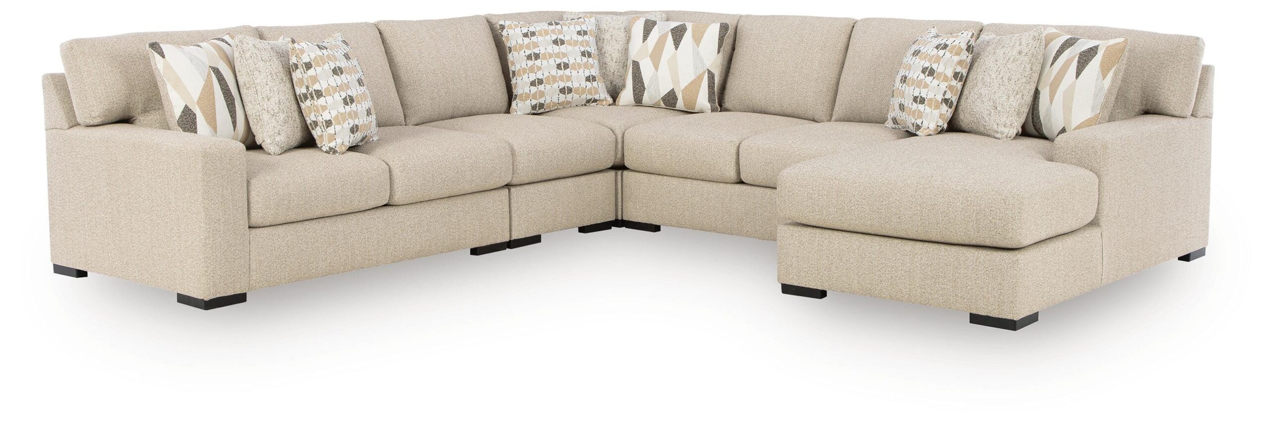 Laurelgrove 5-Piece Sectional with Chaise