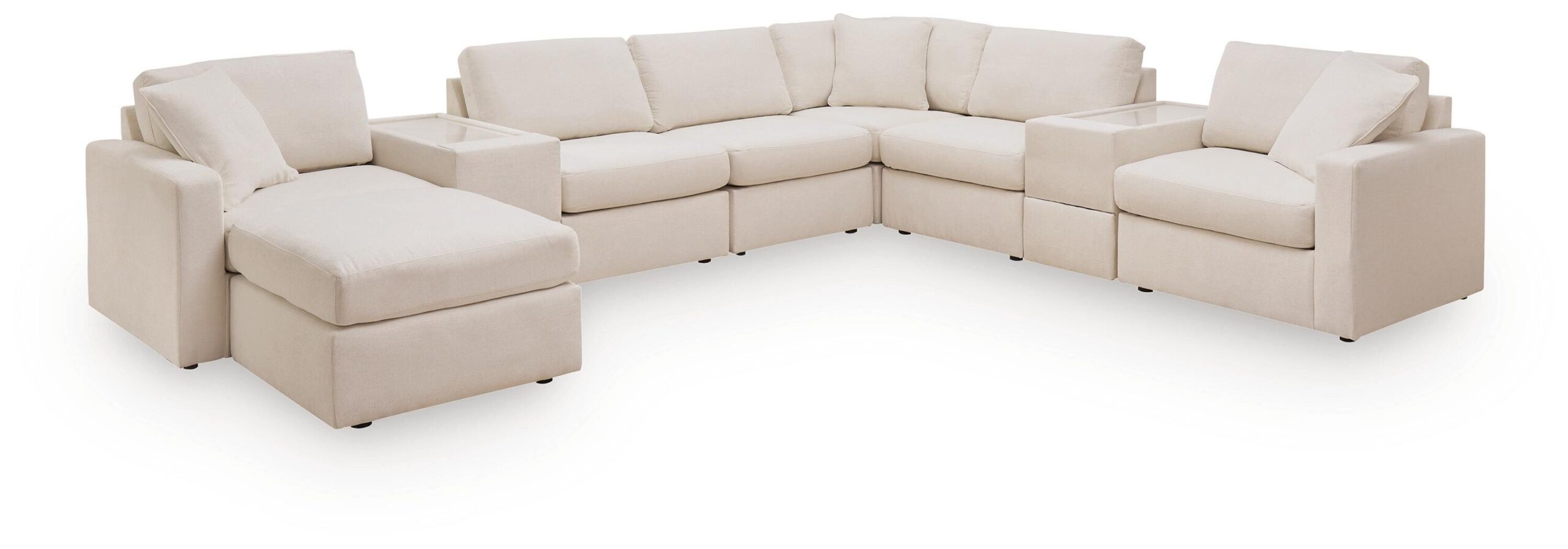 Modmax 8-Piece Sectional and Ottoman