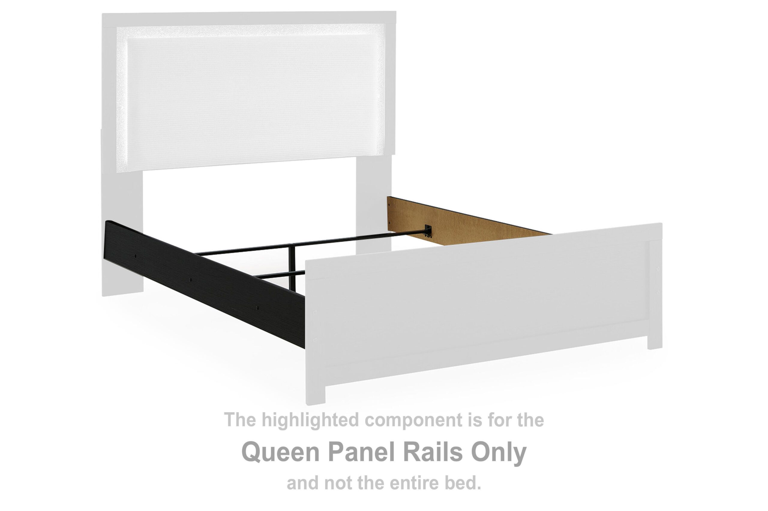 Maeling Queen Panel Rails