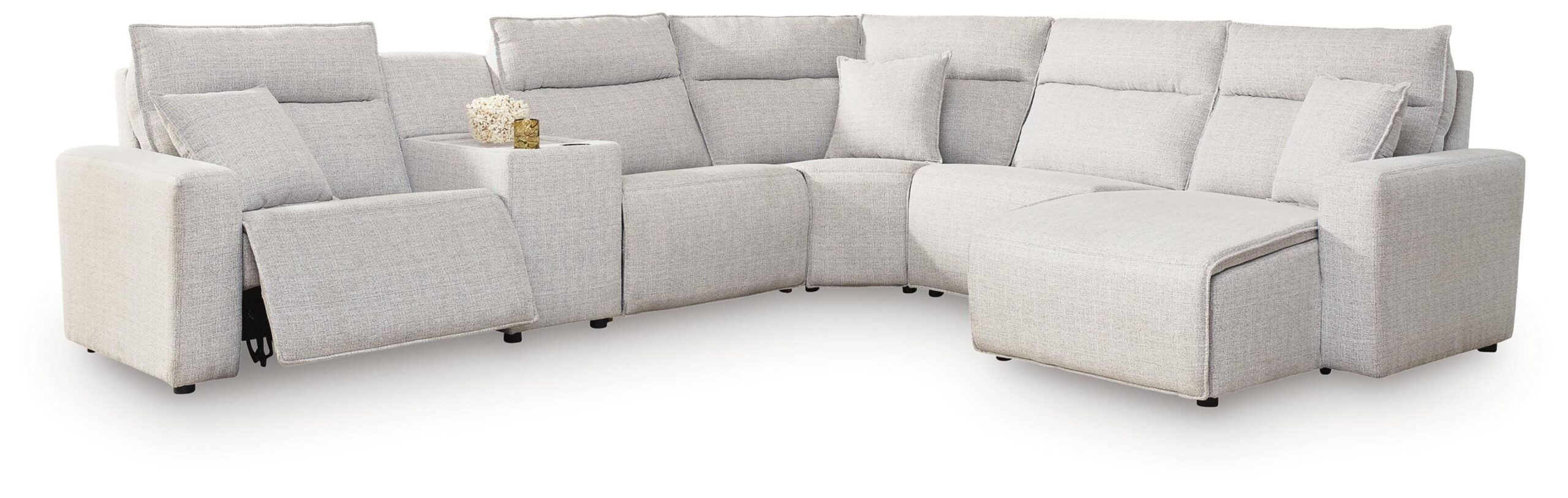 Modmax II 6-Piece Power Reclining Sectional with Chaise and Console