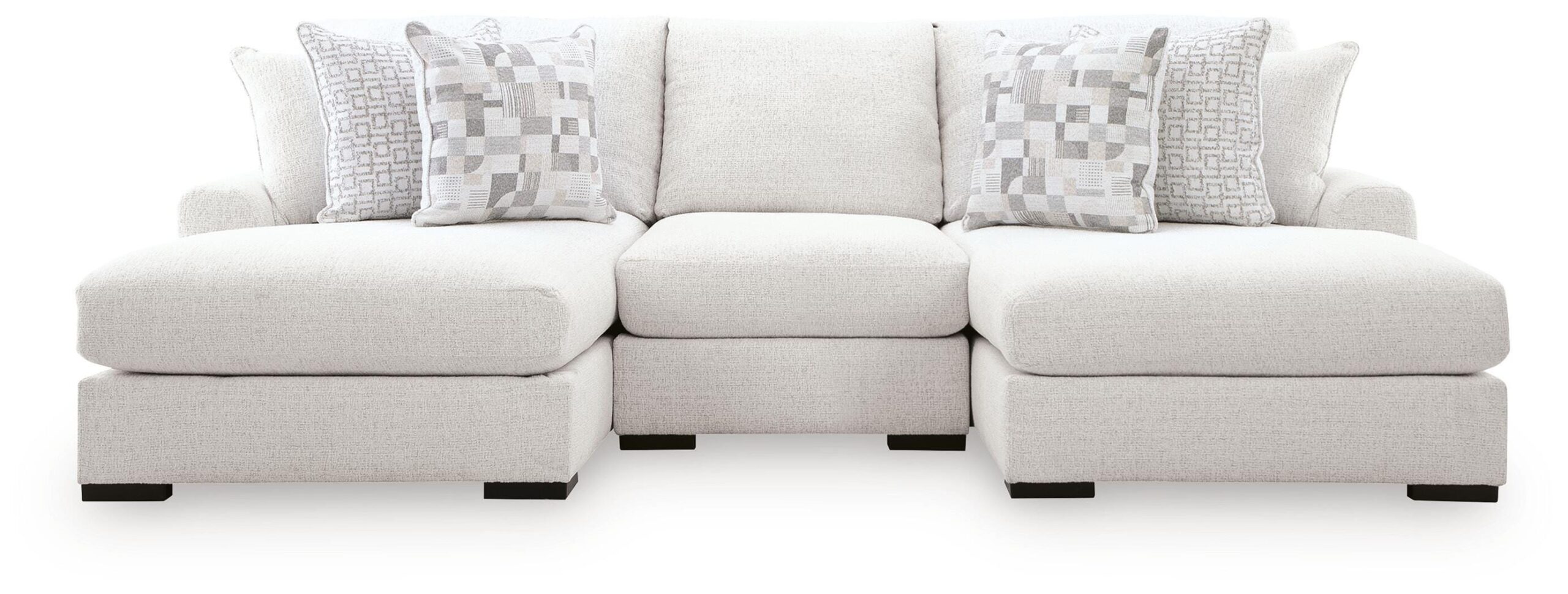 Misty-Lakes 3-Piece Double Chaise Sectional