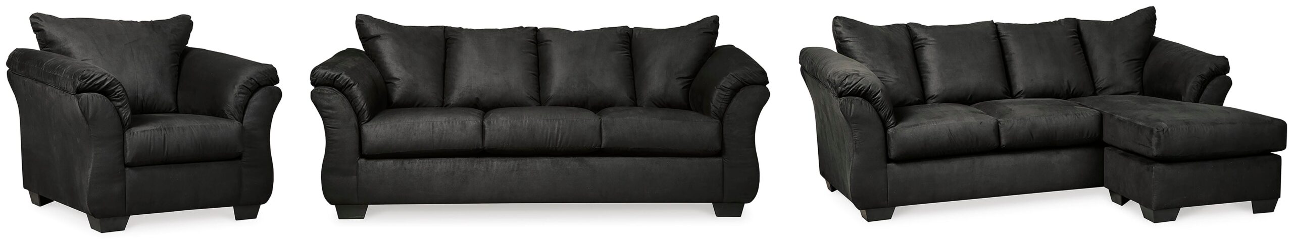 Darcy Sofa Chaise, Sofa and Chair