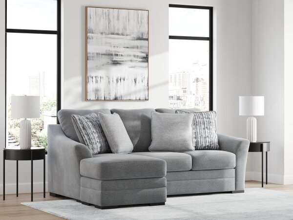 Lealand Heights Queen Sofa Chaise Sleeper - Image 9
