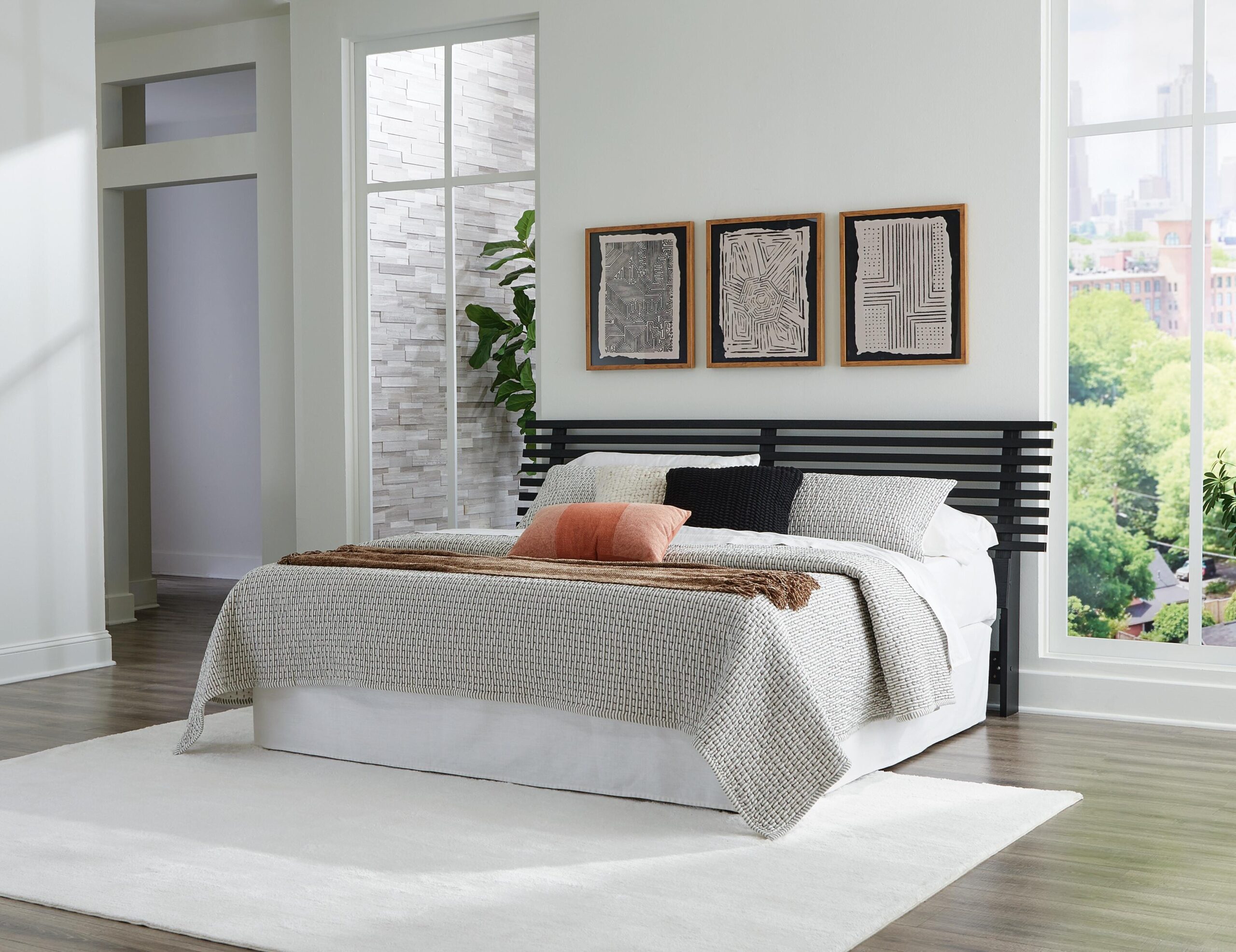 Danziar King Slat Headboard - Image 2