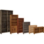 2 West Bookcase 36 x 72 - Doors